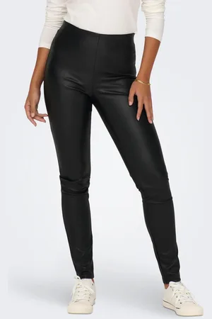 ONLY Jdysoya Enger Schnitt Hose In Lederoptik