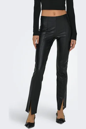 ONLY Onllivia-star Skinny Fit Hose In Lederoptik