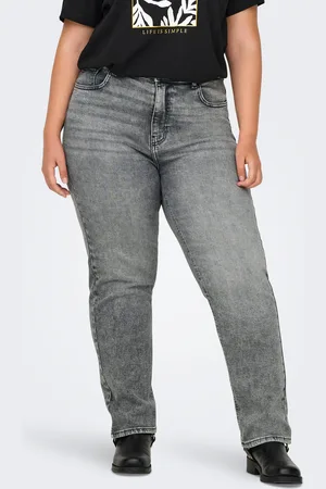 ONLY Carmily Hohe Taille Gerade Geschnitten Jeans