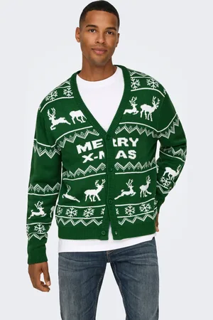 Only & Sons Onsxmas Strickjacke