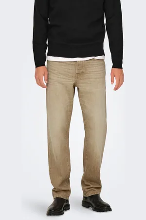 Only & Sons Onsedge Mittlere Taille Gerade Geschnitten Jeans