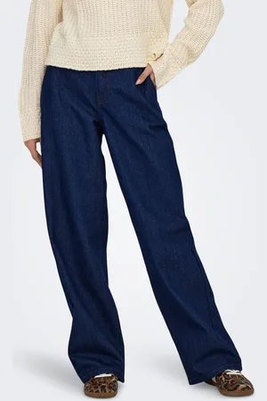 ONLY Jdysally Hohe Taille Gerade Geschnitten Jeans