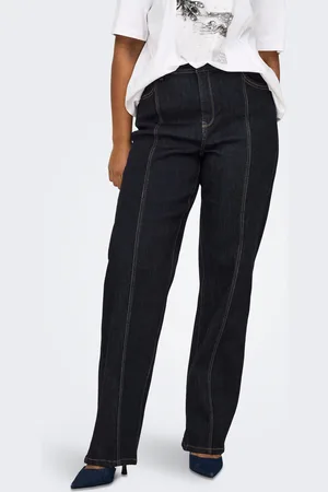 ONLY Caralicia Mittlere Taille Gerade Geschnitten Jeans