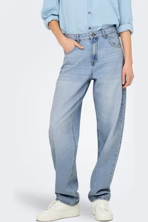 ONLY Onlnexa Mittlere Taille Baggy Fit Jeans