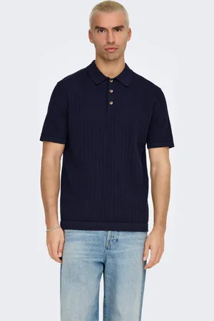 Only & Sons Onsmoon Gestricktes Poloshirt