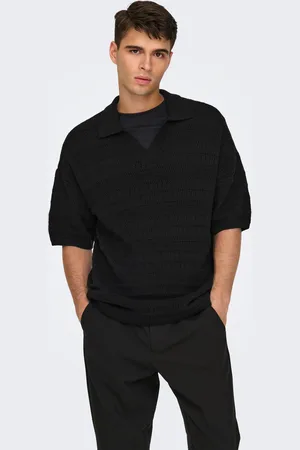 Only & Sons Onsgrayson Gestricktes Poloshirt