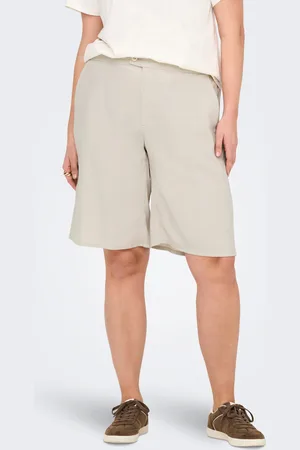 ONLY Carcaro Hohe Taille Normal Geschnitten Bermuda Shorts
