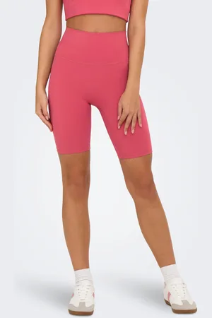 ONLY Onpjam-sana-3 Hohe Taille Enger Schnitt Trainingsshorts