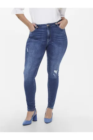 ONLY Carlaola Hohe Taille Skinny Fit Jeans