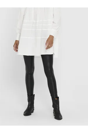 ONLY Jdystine Slim Fit Hose In Lederoptik