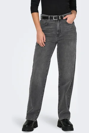 ONLY Onlrobyn Mittlere Taille Gerade Geschnitten Jeans