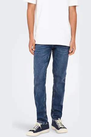 Only & Sons Onswarp Mittlere Taille Skinny Fit Jeans