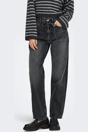 ONLY Onlgypsy Hohe Taille Gerade Geschnittener Slim Fit Jeans