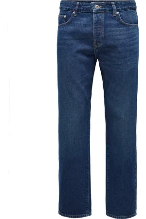 Only & Sons Onsedge Mittlere Taille Gerade Geschnitten Jeans