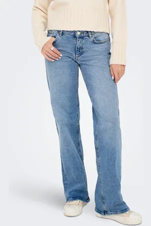 ONLY Onljuicy Niedrige Taille Gerade Geschnitten Jeans