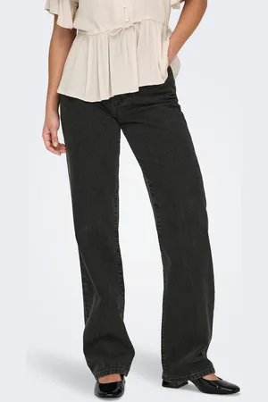 ONLY Onlsilje Hohe Taille Gerade Geschnitten Jeans