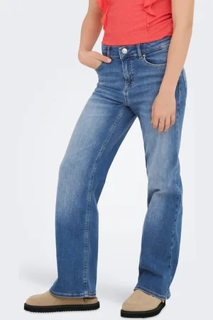 ONLY Kogmadison Mittlere Taille Gerade Geschnitten Jeans