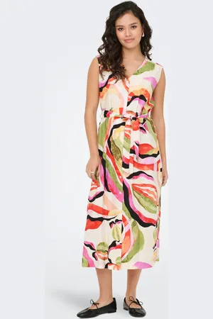 ONLY Jdylumi Midikleid