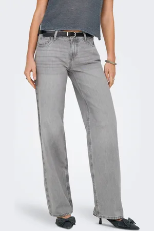 ONLY Onlbrenda Niedrige Taille Gerade Geschnitten Jeans