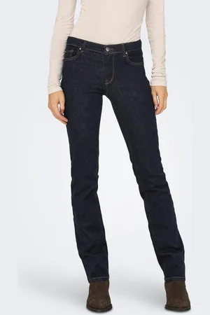 ONLY Onlalicia Mittlere Taille Gerade Geschnitten Jeans