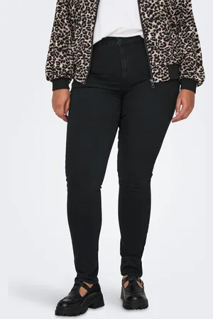ONLY Carluna Hohe Taille Skinny Fit Jeans