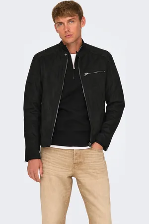 Only & Sons Onsgus Kunstlederjacke