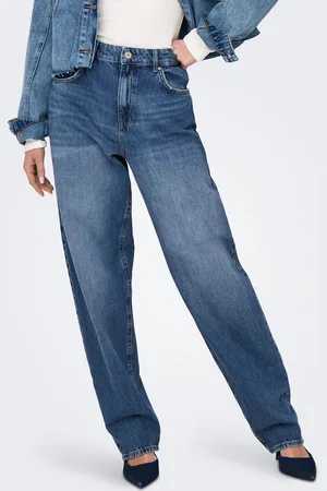ONLY Onlnexa Mittlere Taille Baggy Fit Jeans
