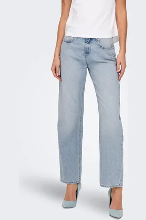 ONLY Onlella Mittlere Taille Gerade Geschnitten Jeans