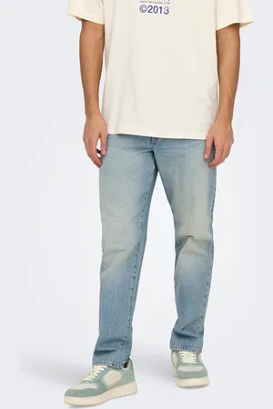 Only & Sons Onsedge Mid Rise Gerade Geschnitten Jeans
