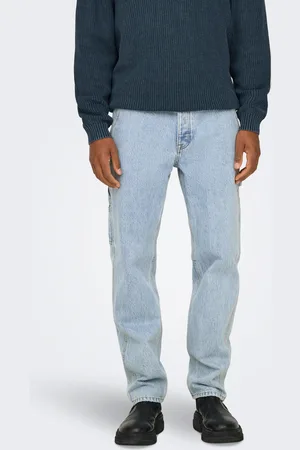 Only & Sons Onsedge Mid Rise Gerade Geschnitten Jeans