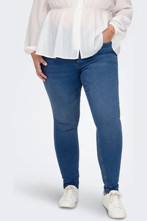 ONLY Carluna Hohe Taille Skinny Fit Jeans