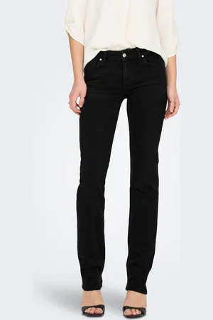 ONLY Onlalicia Mittlere Taille Gerade Geschnitten Jeans