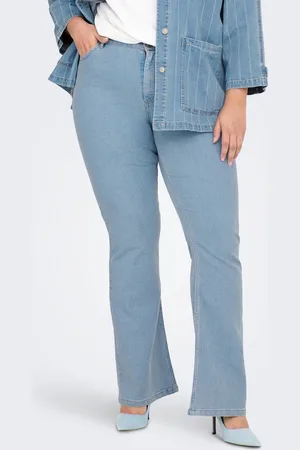 ONLY Carhush Mittlere Taille Ausgestellt Jeans