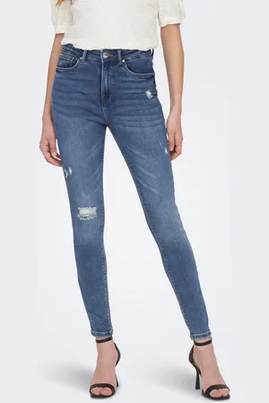 ONLY Onlmila Hohe Taille Skinny Fit Jeans
