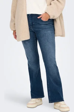 ONLY Carwilly Hohe Taille Ausgestellt Jeans
