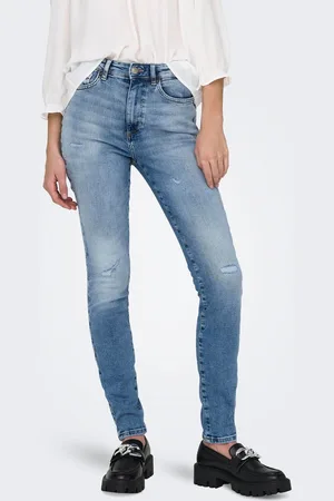 ONLY Onlforever Hohe Taille Skinny Fit Jeans