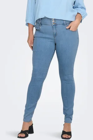ONLY Caranna Hohe Taille Skinny Fit Jeans
