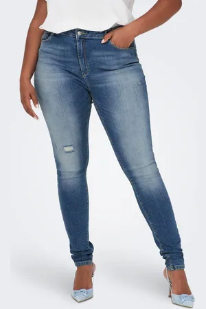 ONLY Carlaola Hohe Taille Skinny Fit Jeans