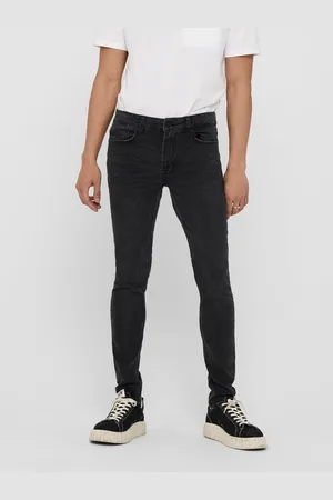 Only & Sons Onswarp Mittlere Taille Skinny Fit Jeans