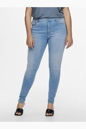 ONLY Caraugusta Hohe Taille Skinny Fit Jeans