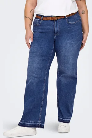 ONLY Caremmy Hohe Taille Weiter Beinschnitt Jeans