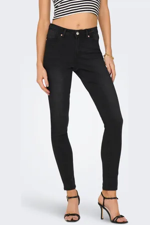 ONLY Onlwauw Mittlere Taille Skinny Fit Jeans