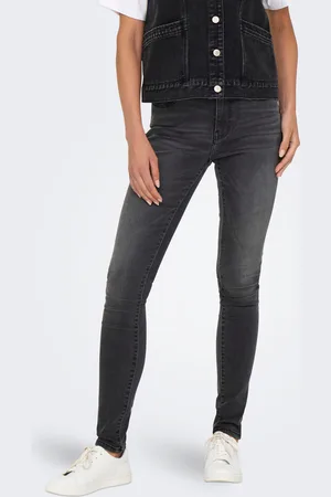 ONLY Onlpaola Hohe Taille Skinny Fit Jeans