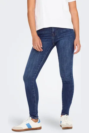 ONLY Onlpower Mittlere Taille Skinny Fit Jeans