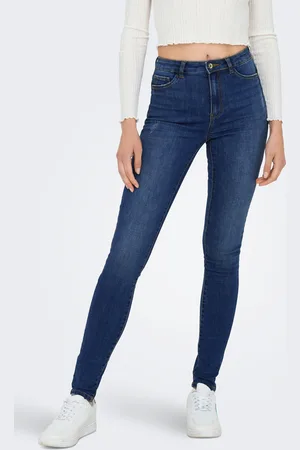 ONLY Onlrose Hohe Taille Skinny Fit Jeans