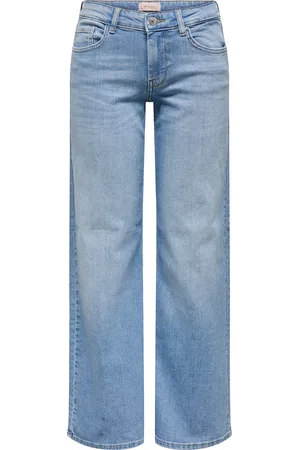 ONLY Onljudy-o Niedrige Taille Gerade Geschnitten Jeans