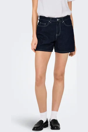 ONLY Onlphine Hohe Taille Normal Geschnitten Jeans-shorts