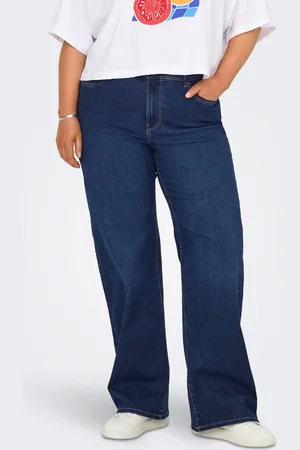 ONLY Carsally Mittlere Taille Weiter Beinschnitt Jeans