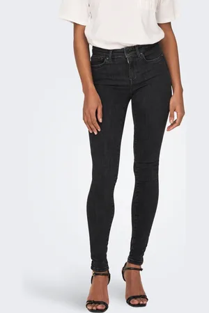 ONLY Onlpower Mittlere Taille Skinny Fit Jeans