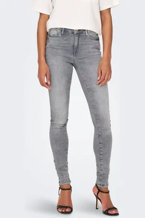 ONLY Onlpower Mittlere Taille Skinny Fit Jeans